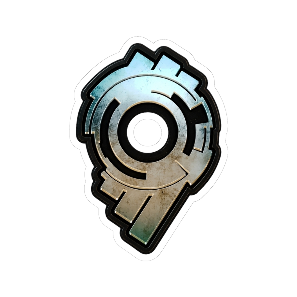 ghost in the shell Sticker - alternate angle 1, merchandise