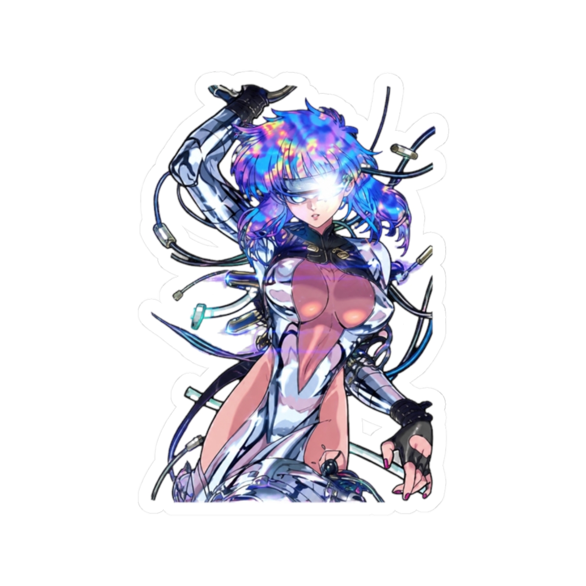SaleLimitedPre-ownedPre-orderBack-orderOrder ClosedGhost in the Shell TGITS Motoko Kusanagi Mini Sticker SetCOSPA770 JPY - alternate angle 3, merchandise