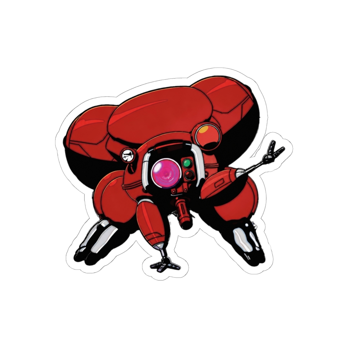 SaleLimitedPre-ownedPre-orderBack-orderOrder ClosedGhost in the Shell TGITS Fuchikoma Outdoor Compatible StickerCOSPA770 JPY