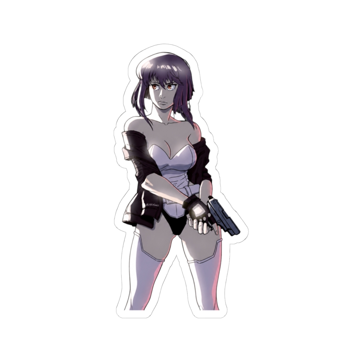 Ghost in the Shell - Motoko - fanart - alternate angle 1, merchandise