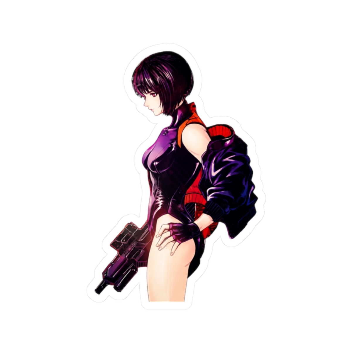 Futuristic Spirit Mokoto Kusanagi Ghost In The Shell Cyber Aura Power - alternate angle 3, merchandise